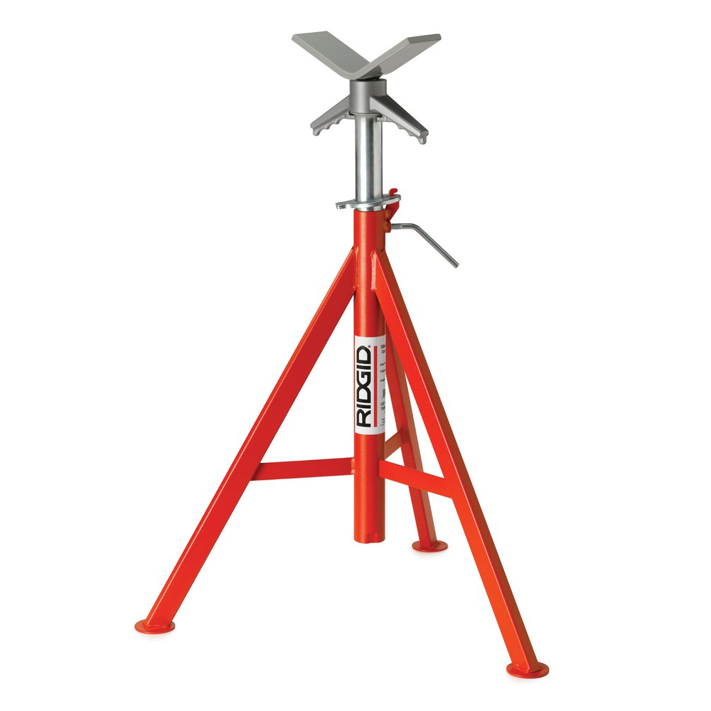Ridgid V Head VF-99 High Folding Pipe Stand from GME Supply